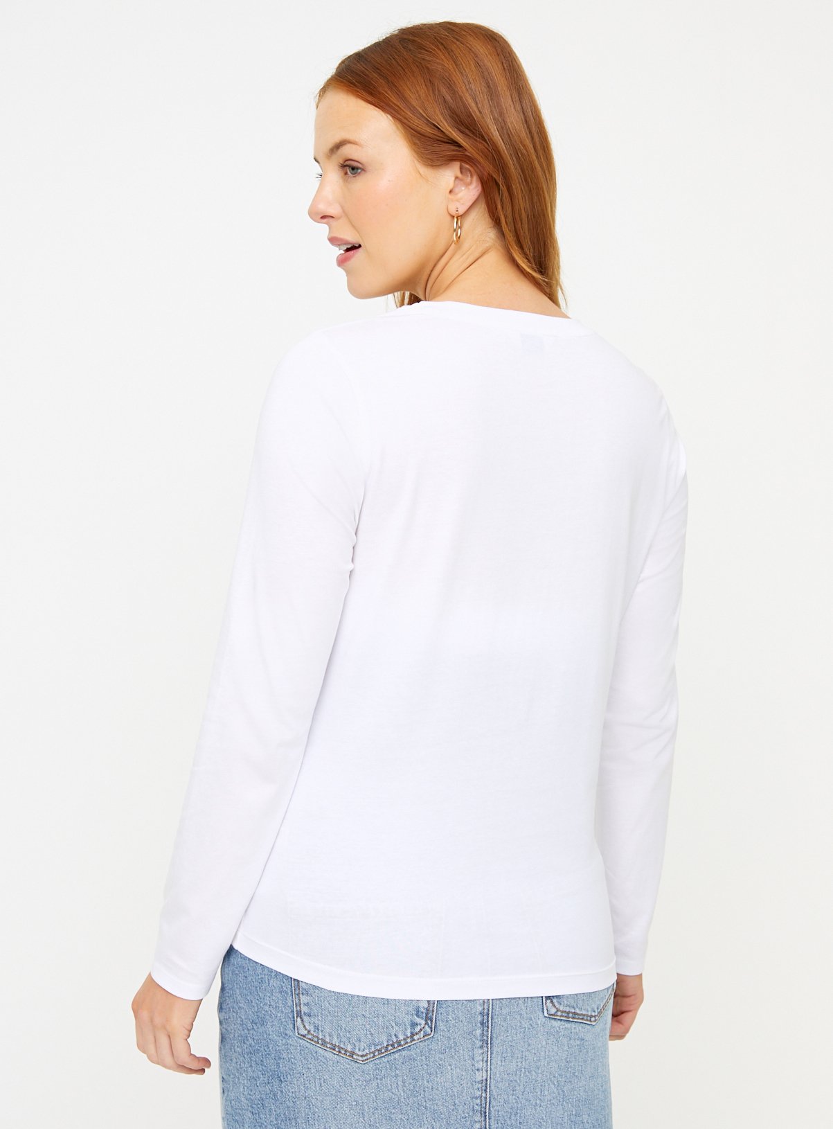 MATERNITY Nursing Long Sleeve Plain Top 2 Pack  18 - Image 5 thumbnail
